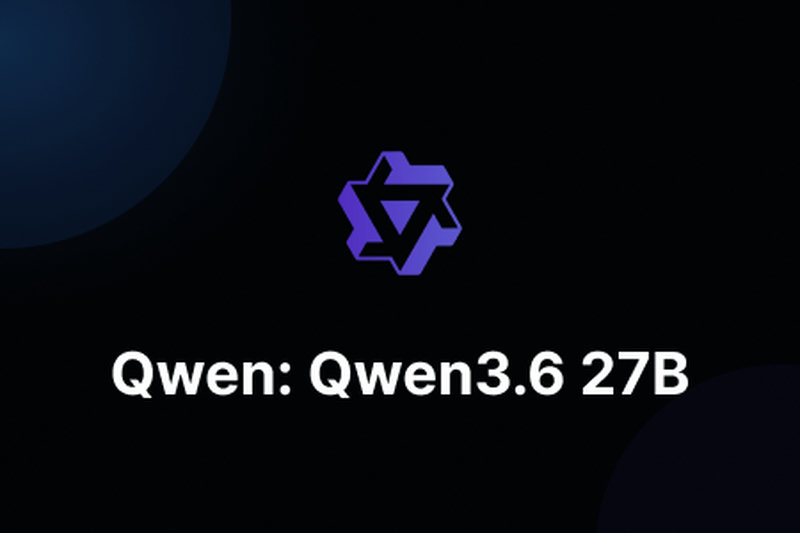 Qwen: Qwen3.6 27B