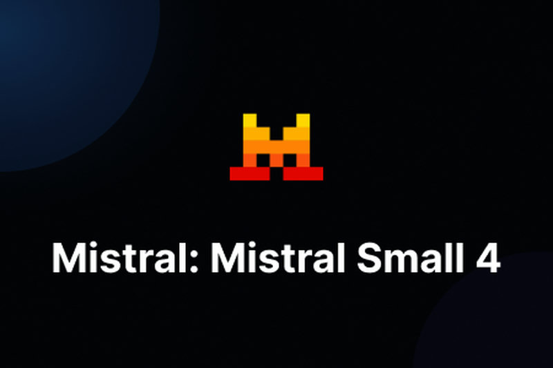 Mistral: Mistral Small 4