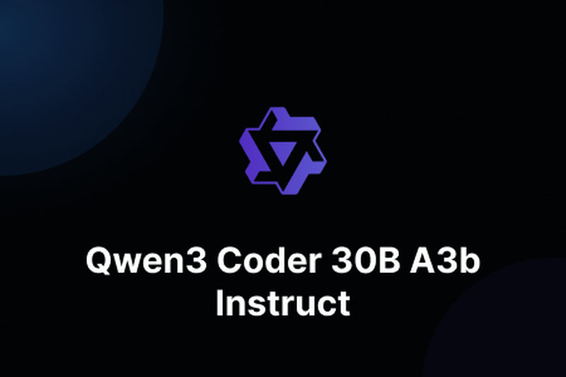 Qwen3 Coder 30B A3b Instruct