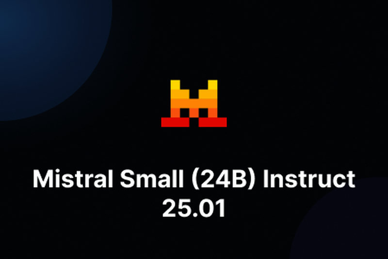Mistral Small (24B) Instruct 25.01