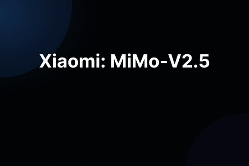Xiaomi: MiMo-V2.5