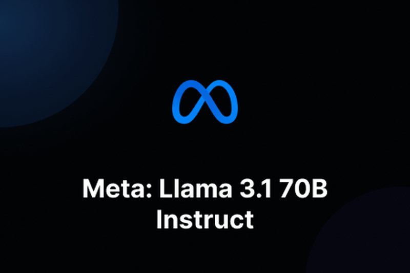 Meta: Llama 3.1 70B Instruct