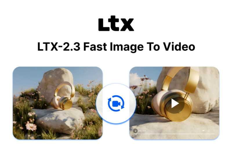 LTX 2.3 Fast Image To Video