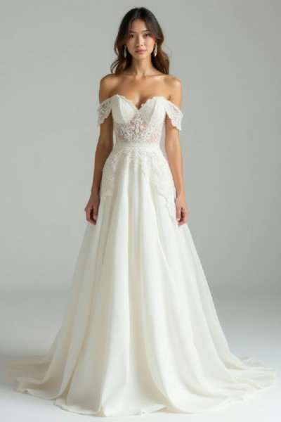 wedding dress flux - V1