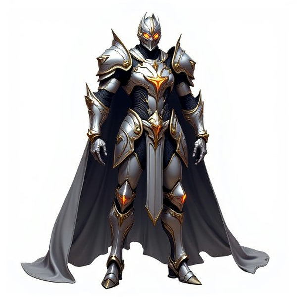 Anime Knight/Mage - V1