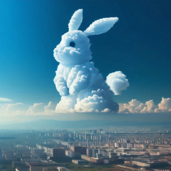 cityscape & character cumulonimbus cloud - v1.0