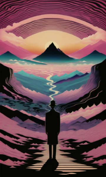 Psychedelic Noir - SDXL