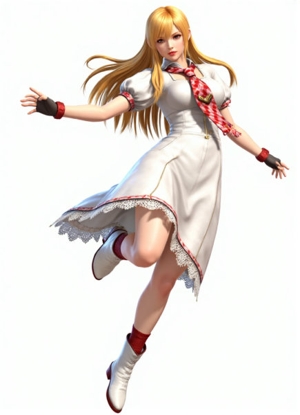 King of Fighters style 3D fighting character design - v1.0