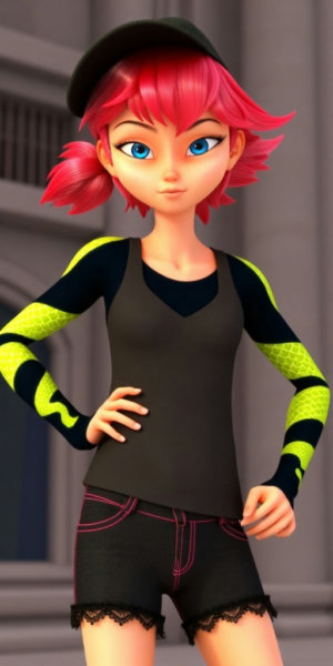 Alix Kubdel, Ladybug, Miraculous. Different models and attires. - Civilian (Flux)