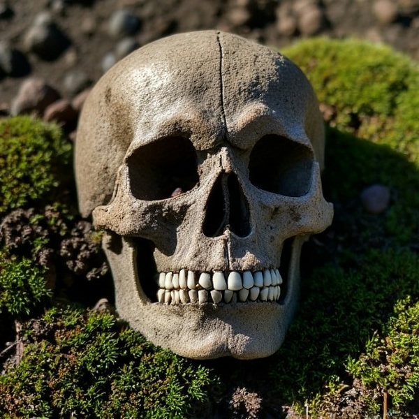 cool moss and rocks - V1