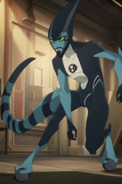 XLR8 -- Ben 10 (chaquetrix support) Illust + 1.5 - A