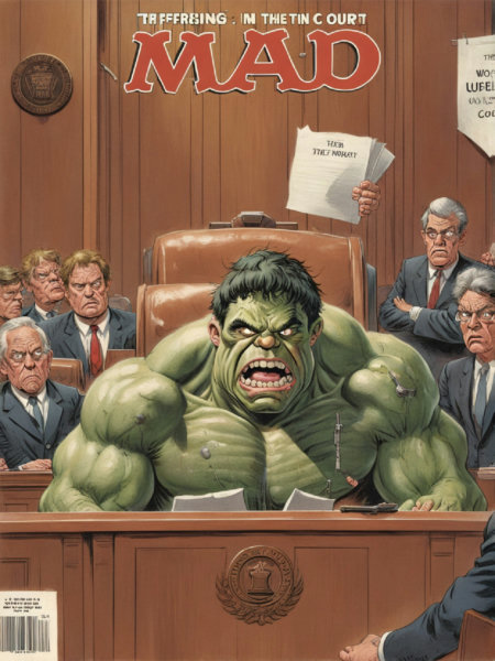 MAD Magazine Cover (1980s style) - v1.0 SDXL