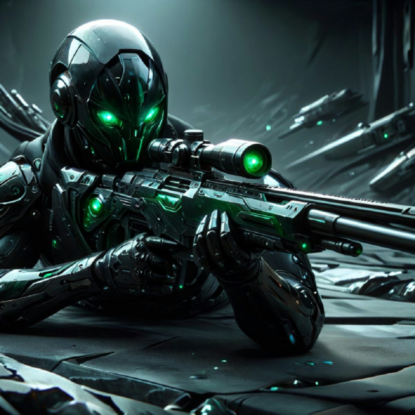 Weapon Sniper Rifle - By HailoKnight - XL