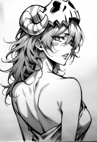 Manga style (anime sketch) - V1
