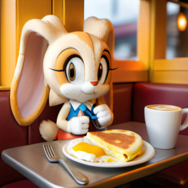 Cream the Rabbit - SDXL v1.0