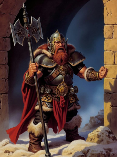 Vintage DnD Style Flux - V1