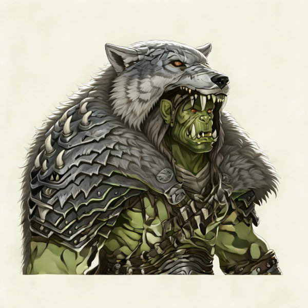 wolf head cowl - V1