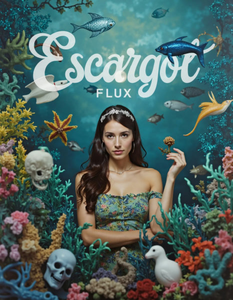 EscargotFLUX - Campy Surreal Portrait Style - v1.0