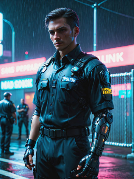 Neon Cyberpunk - Cyberware SDXL - SDXL v2 - Cyberarms