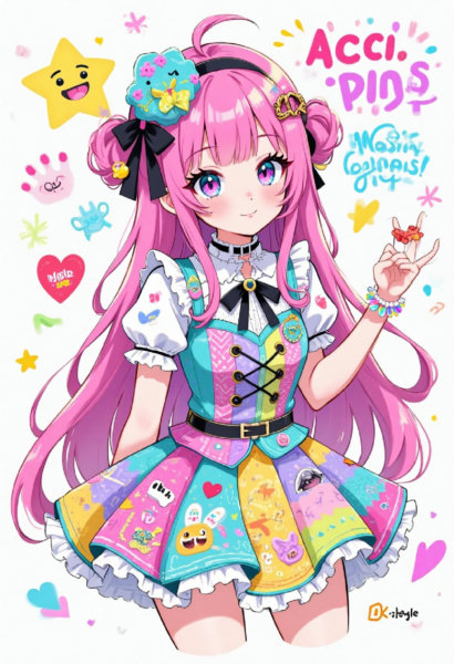 DK_Anime Character Design_Generation Of Colorful Maids - v1.0