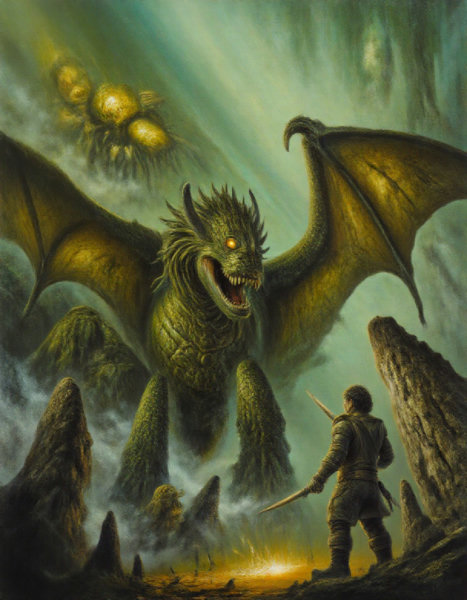 Painting Art Styles - Bob Eggleton