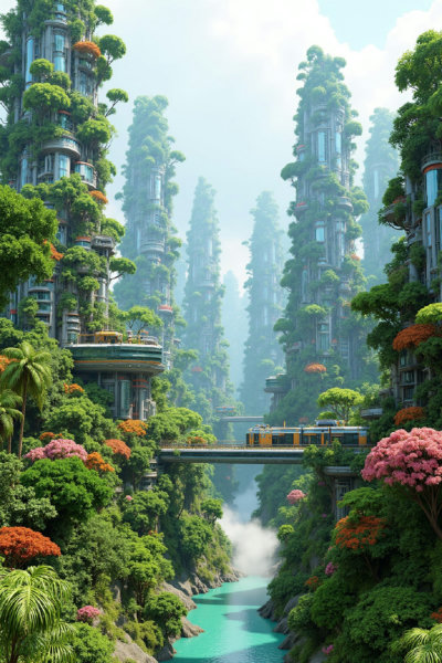 B_Ecological City Construction_Future Landscape Generation - v1.0