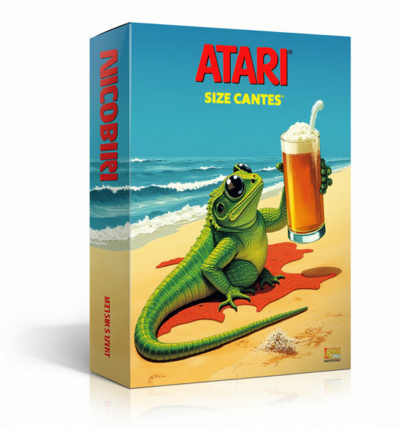 Atari 5200 3D Box - v1.0