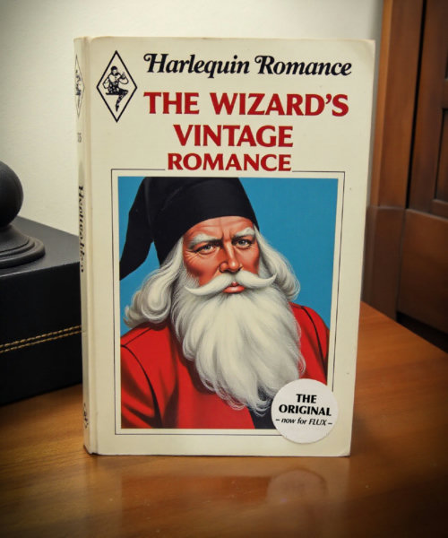 Wizard's Vintage Romance Novel - FLUX