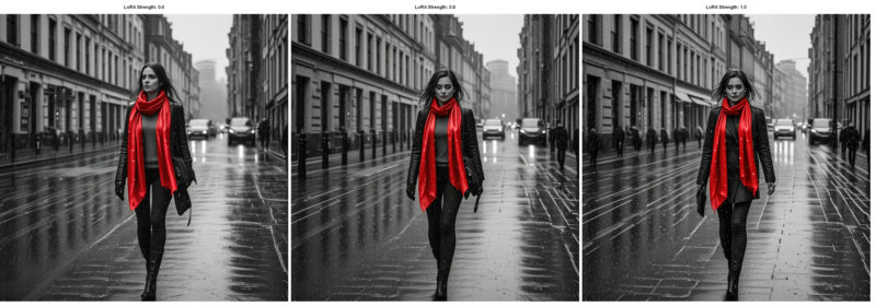 SDXL Selective Color - Grayscale Pop - v1.0