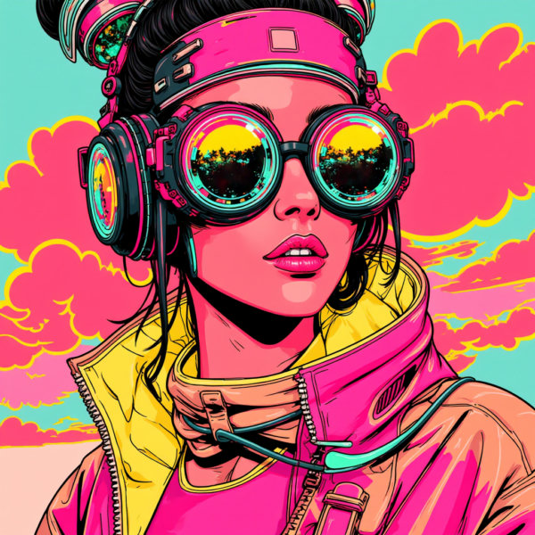 Vibrant Futurism Comics - Flux
