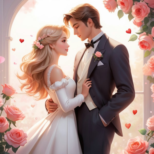 Romantic Couple Poses - V1