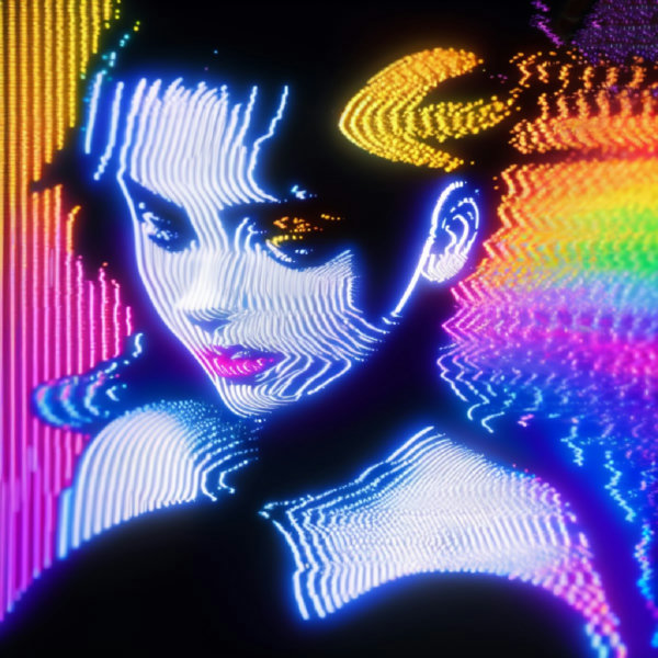 Retro Glitch - Style - SD1.5