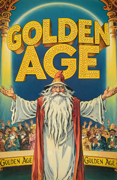 Wizard's Vintage Golden Age Illustration - v1 SDXL