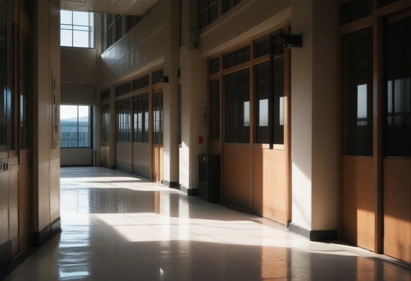 Japanese School Hallway (Background) (SDXL) (AD) - v1.0