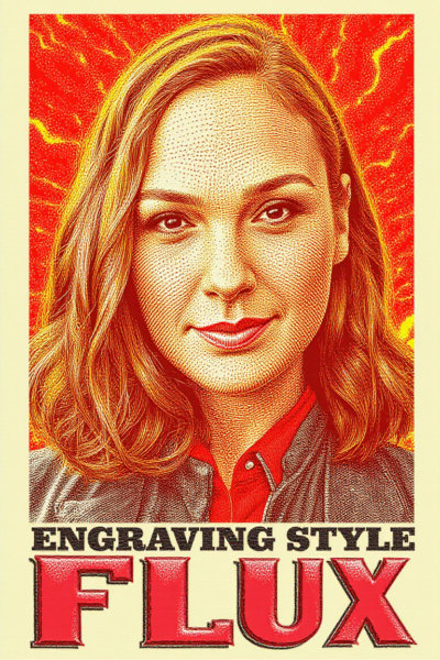 (FLUX) Engraving Style - Pen & Ink Drawing Style - v1.0