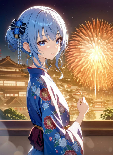 Suisei Hoshimachi SDXL - v2 - overfitting