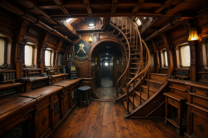 Wooden Ship Interior - v1.0