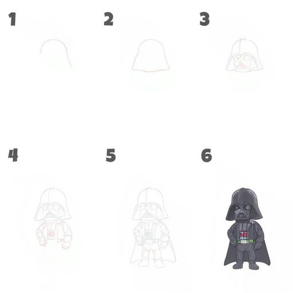 Flux step by step drawing - v2