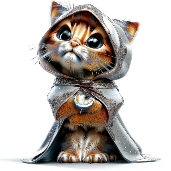 "Luna - Fantasy Apprentice Cat" - v1.0