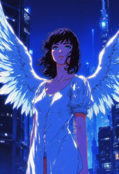 Retro Sci-fi 90's anime style Flux/Chroma/IllustriousXL - Flux