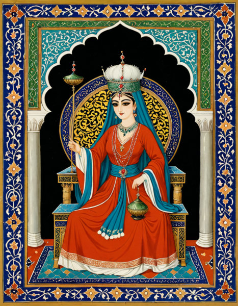 Ottoman Miniature style - FLUX V1