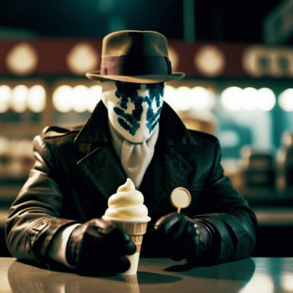 Rorschach - Watchmen - Flux1.D & SDXL - v1.0 SDXL