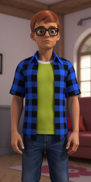 Chris Lahiffe, Ladybug, Miraculous, SD1.5 - Civilian (Flux)