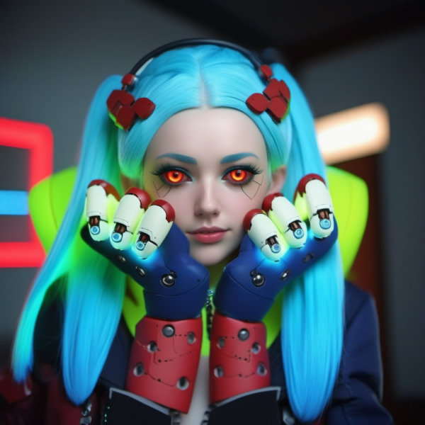 Rebecca - Cyberpunk: Edgerunners - Flux1.D & SDXL - v1.0 SDXL