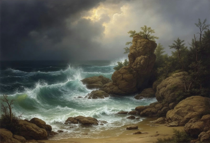 Hudson River School Art style - HRS v1.0