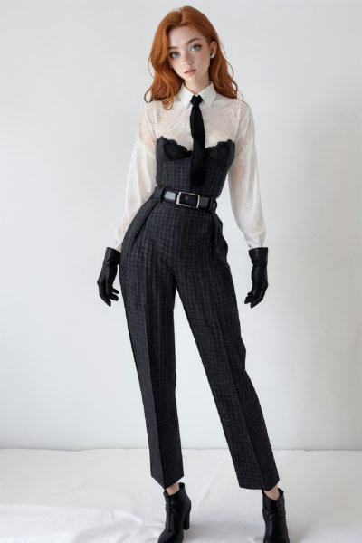 Rose Cafe Bustier Suit - v1.0