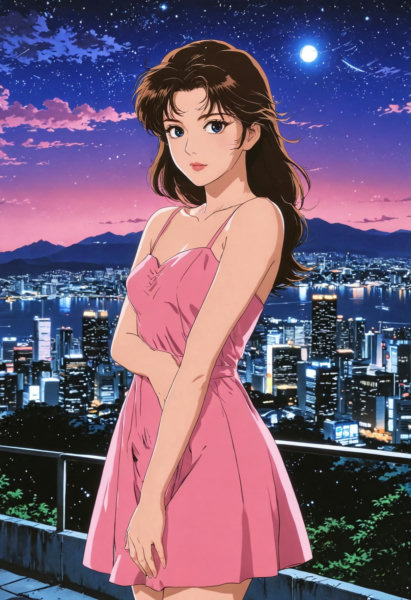 Retro Anime Aesthetic - SDXL V1