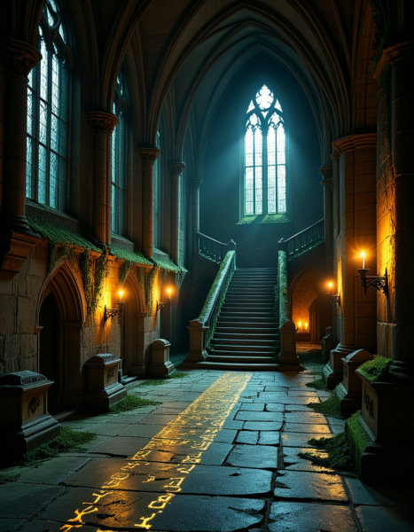 gothic cathedral interior - v1.0