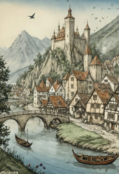 Anton Pieck Style - SDXL v1.0