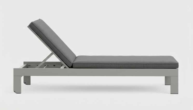 GREY SUNLOUNGER - V1
